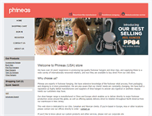 Tablet Screenshot of phineas-store.com